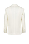 Unlined single-breasted pure linen jacket - MONTEZEMOLO