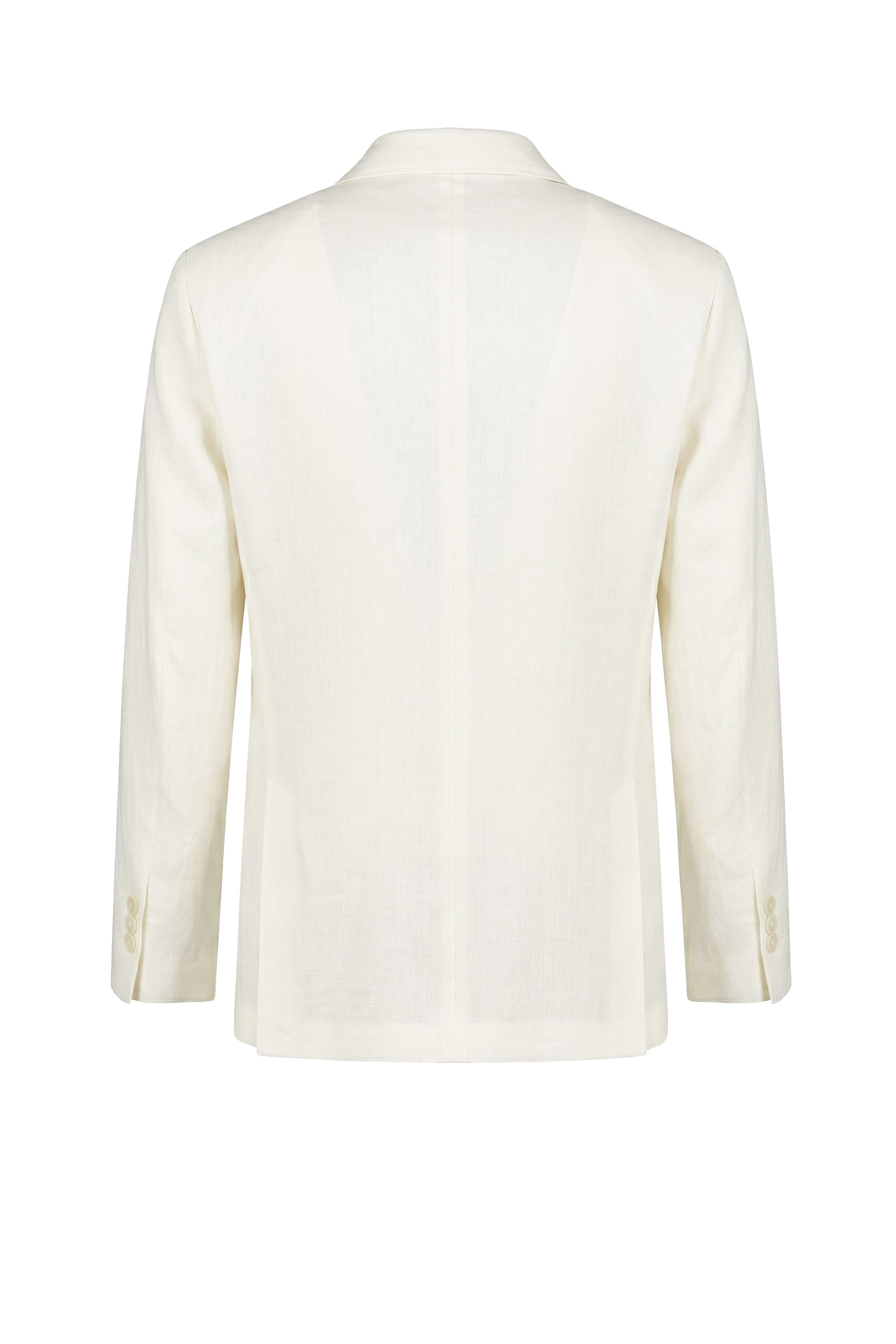 Unlined single-breasted pure linen jacket - MONTEZEMOLO