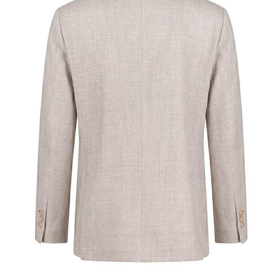 Unlined single-breasted pure linen jacket - MONTEZEMOLO