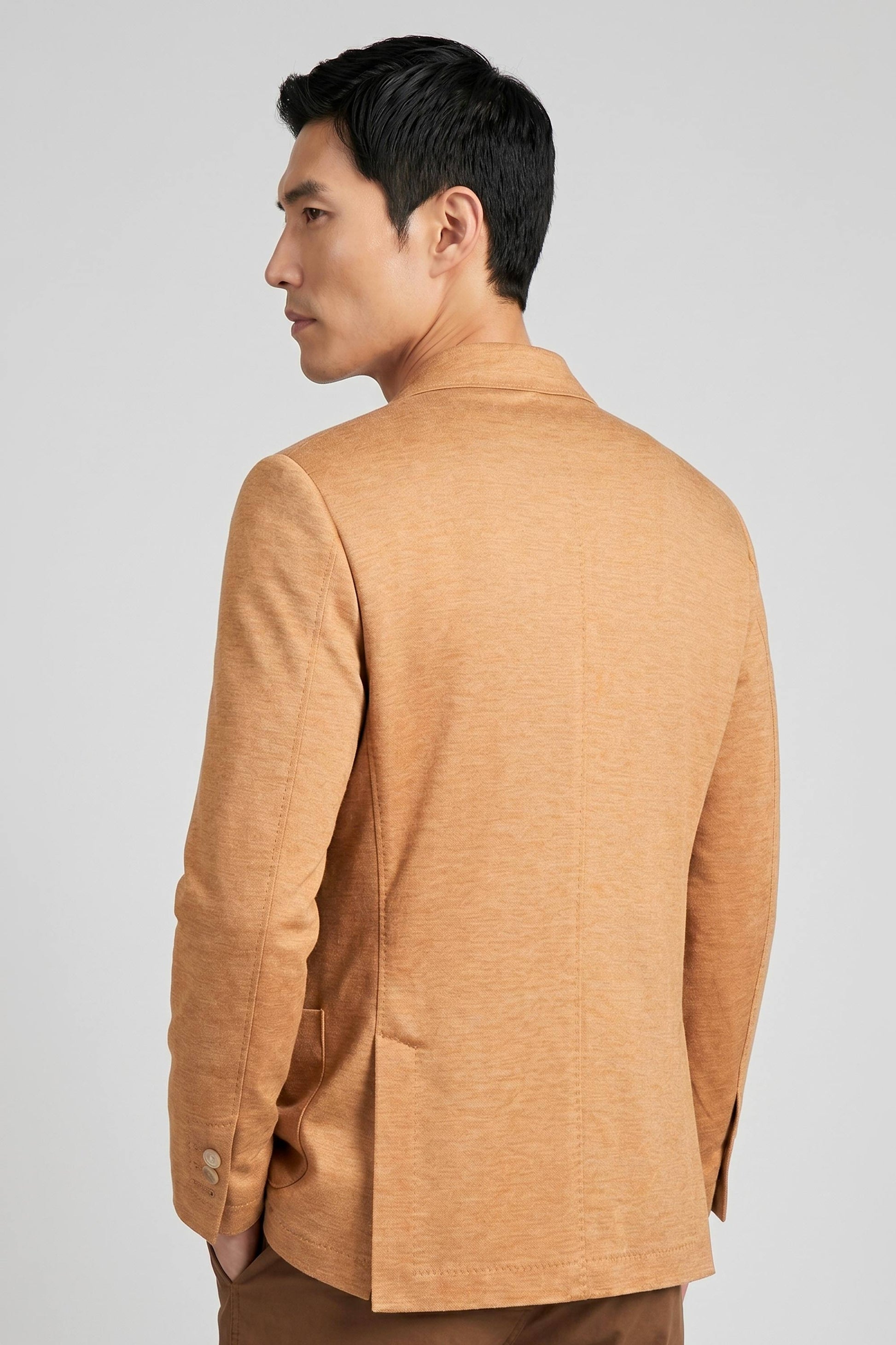 Double-breasted linen and silk blazer - MONTEZEMOLO
