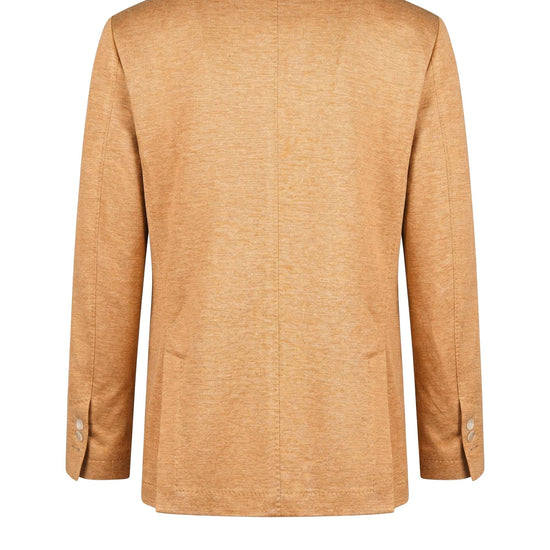 Double-breasted linen and silk blazer - MONTEZEMOLO