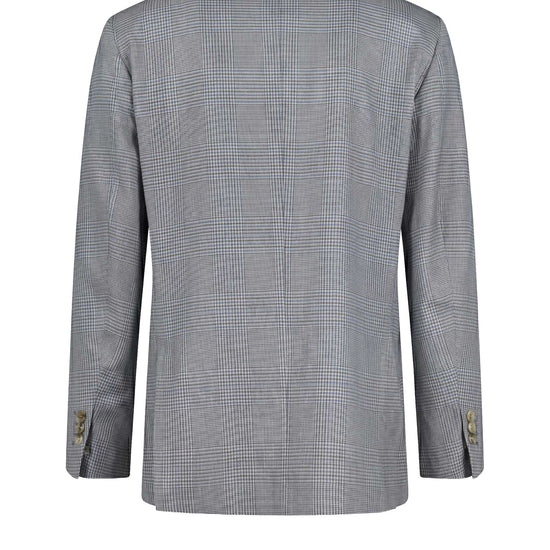 Doublebreasted blazer in wool, silk & linen - Loro Piana® fabrics - MONTEZEMOLO