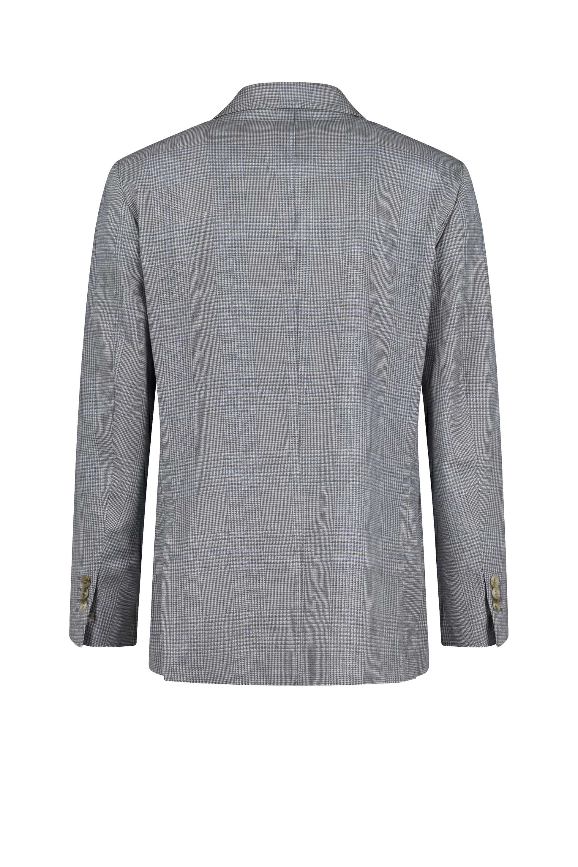 Doublebreasted blazer in wool, silk & linen - Loro Piana® fabrics - MONTEZEMOLO