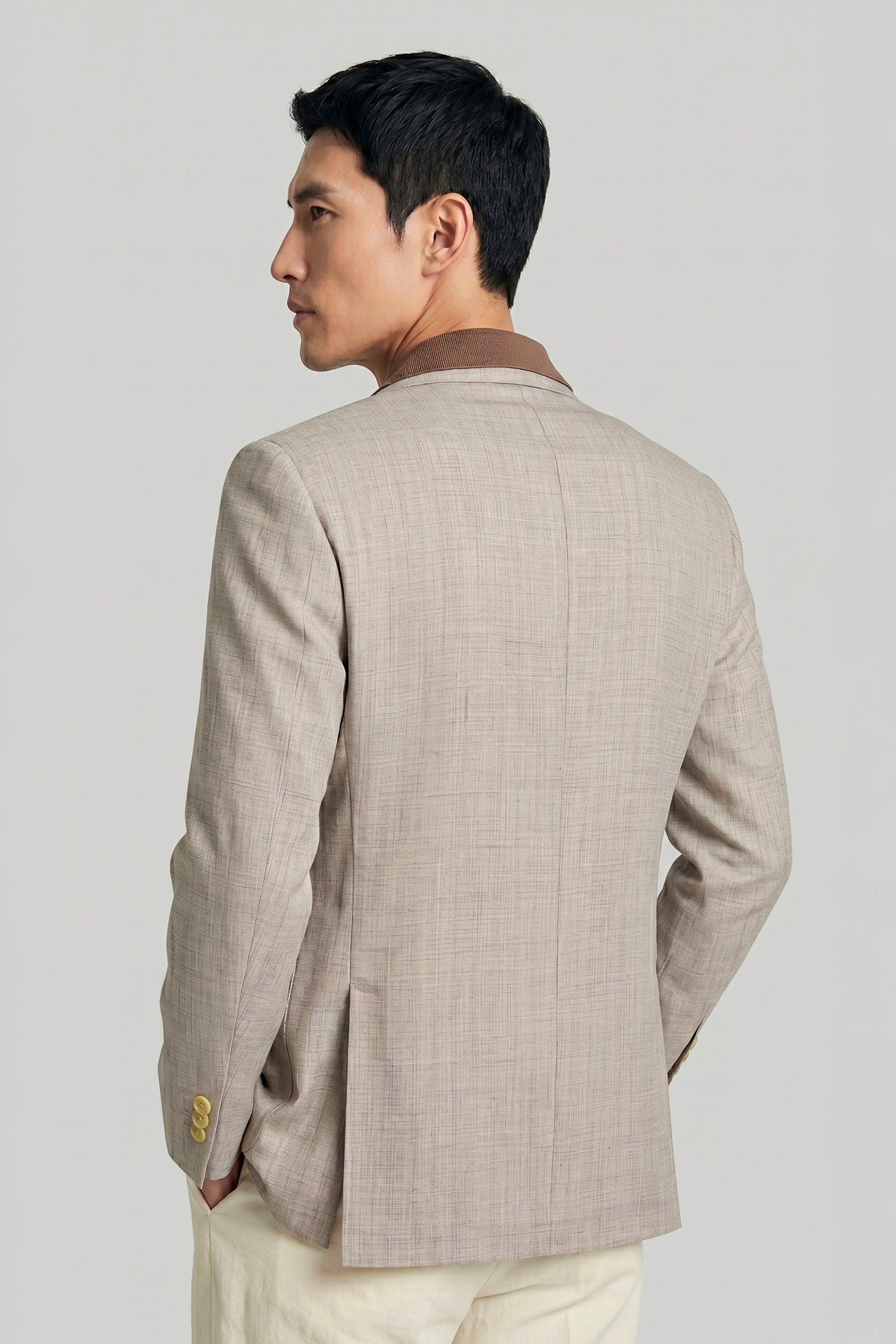 Double-breasted jacket - Loro Piana® fabrics - MONTEZEMOLO
