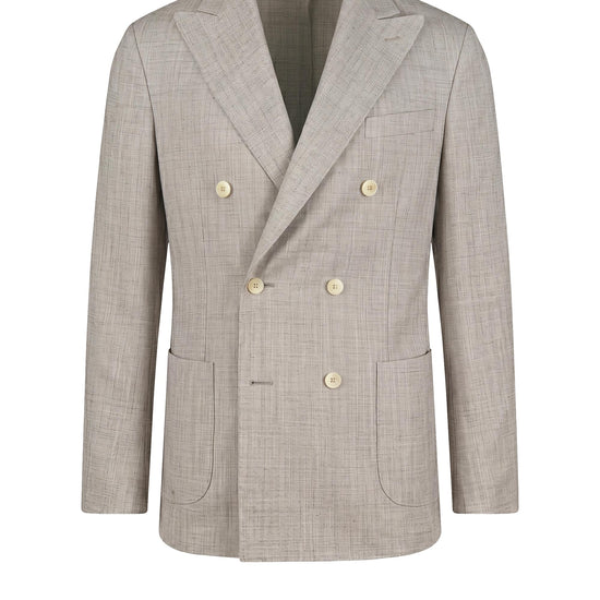 Double-breasted jacket - Loro Piana® fabrics - MONTEZEMOLO
