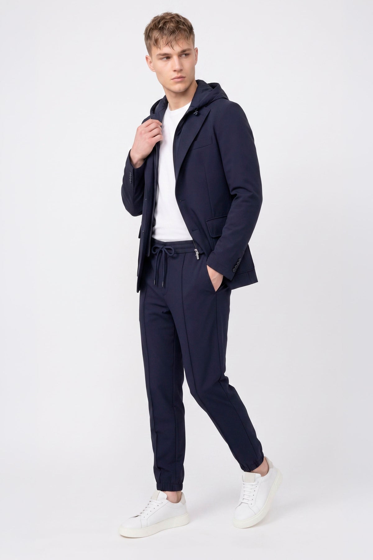 ZMART travel jacket with removable hooded bib - MONTEZEMOLO