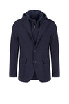 ZMART travel jacket with removable hooded bib - MONTEZEMOLO