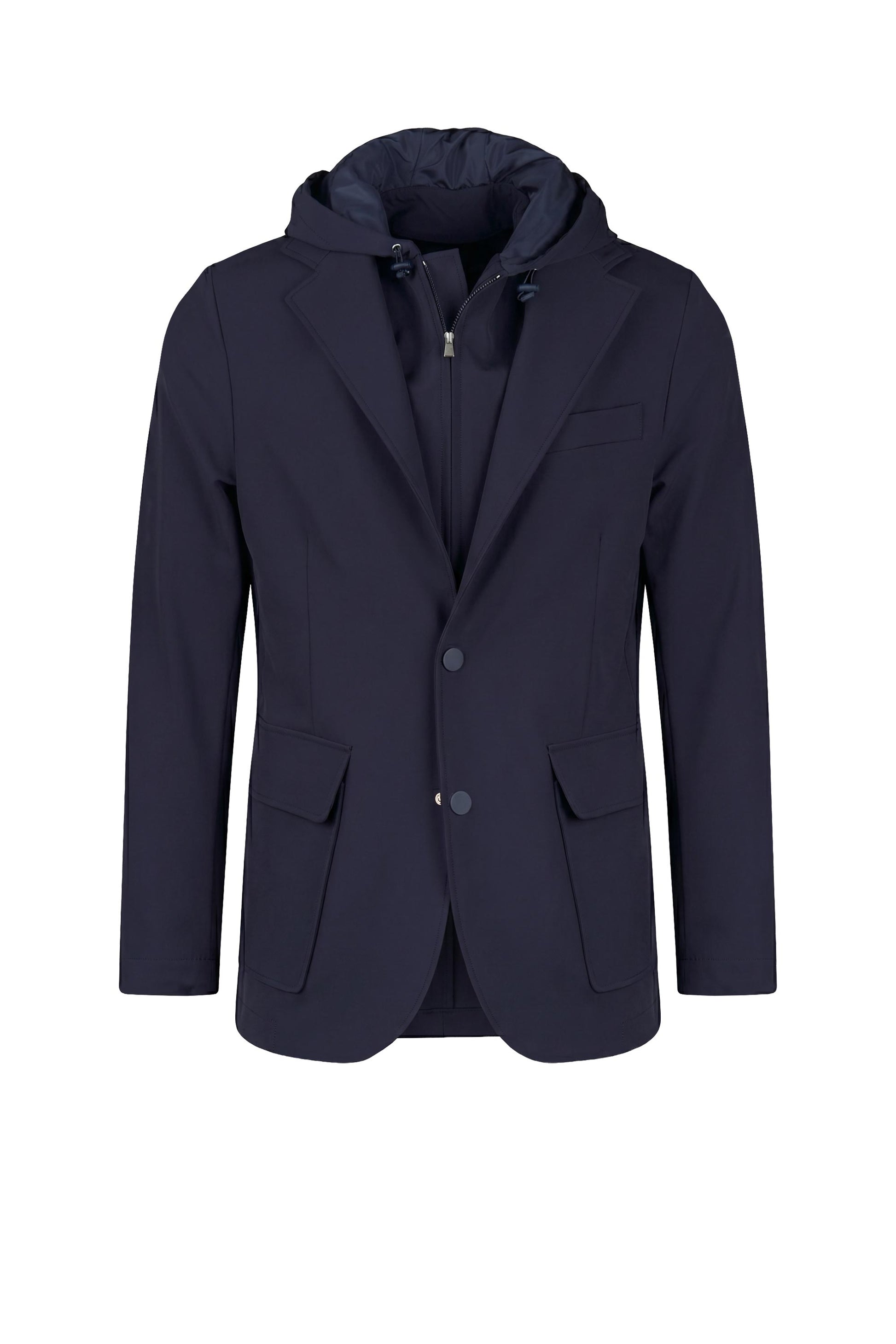 ZMART travel jacket with removable hooded bib - MONTEZEMOLO