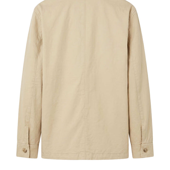 Unlined cotton and linen chore jacket - MONTEZEMOLO