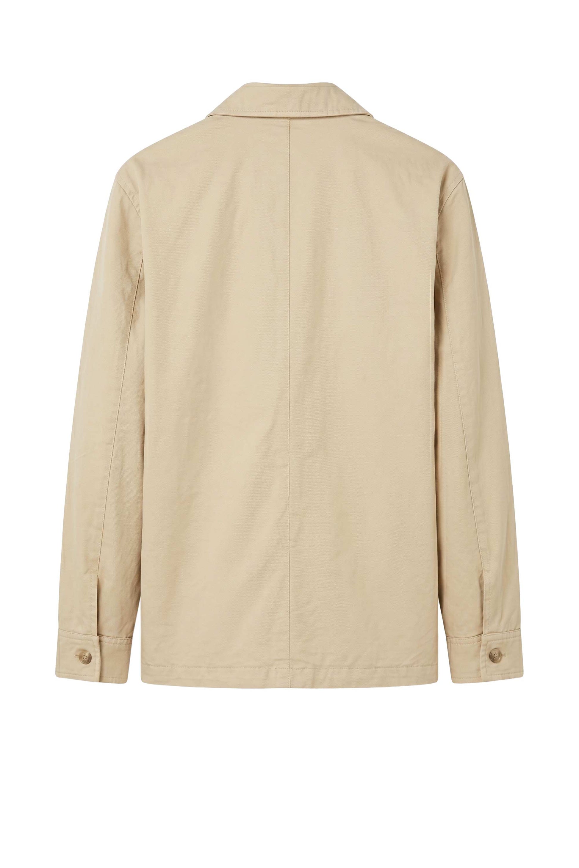 Unlined cotton and linen chore jacket - MONTEZEMOLO