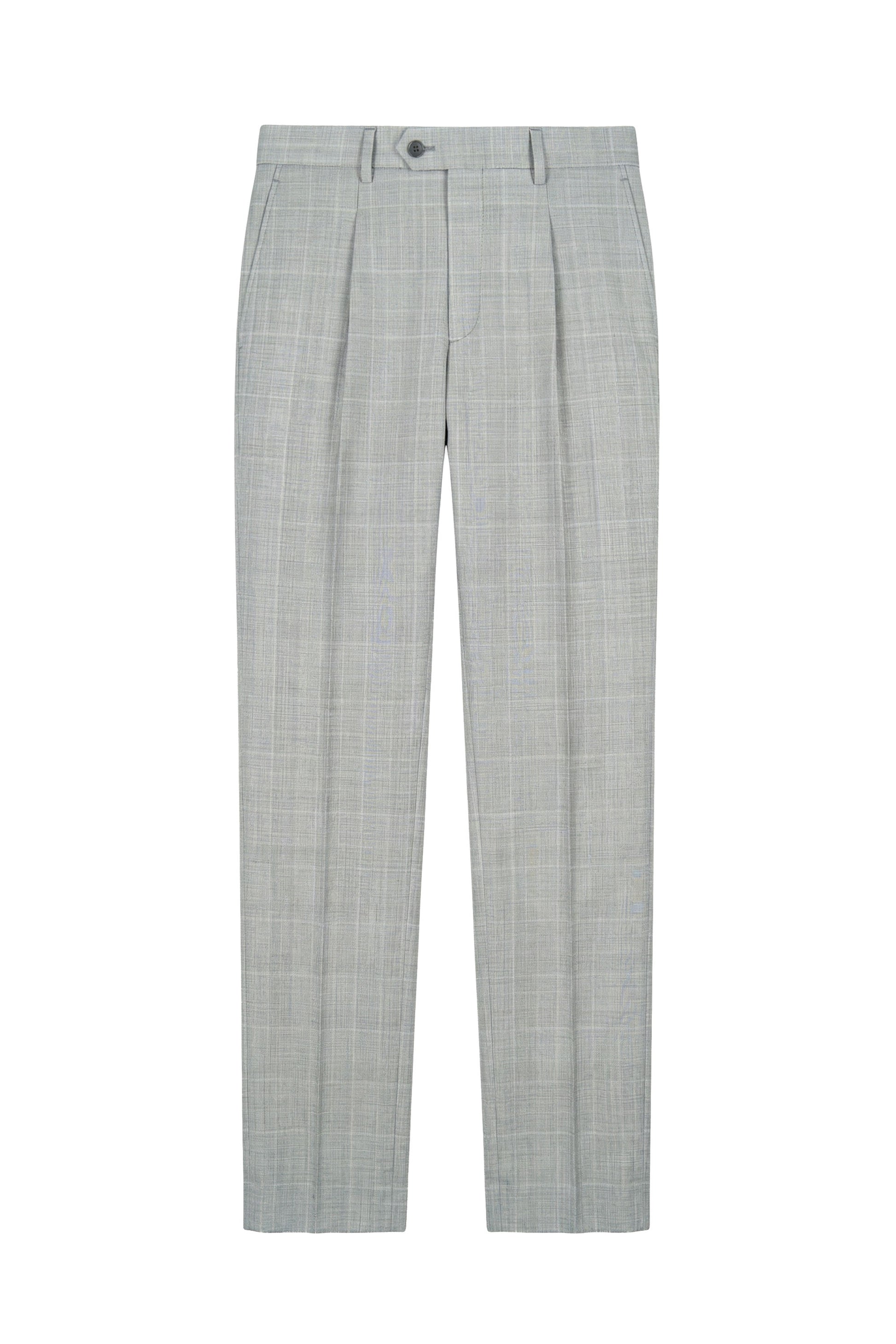 Fresco wool single-breasted suit - MONTEZEMOLO