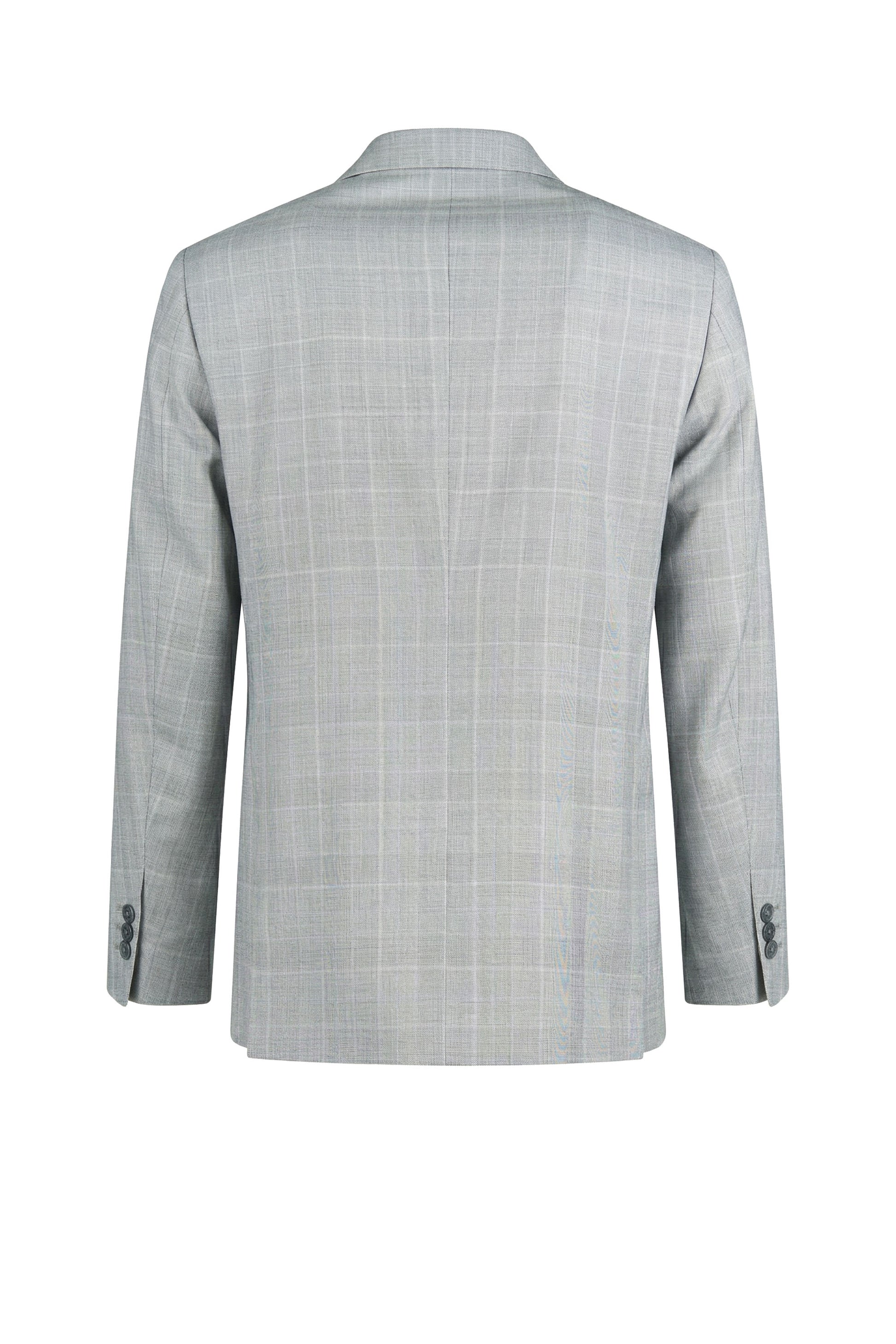 Fresco wool single-breasted suit - MONTEZEMOLO