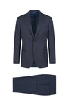 Pinstriped Fresco wool single-breasted suit - MONTEZEMOLO