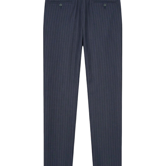 Pinstriped Fresco wool single-breasted suit - MONTEZEMOLO