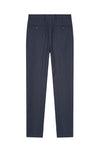 Pinstriped Fresco wool single-breasted suit - MONTEZEMOLO