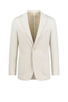 Pinstriped wool and cotton jersey suit - MONTEZEMOLO