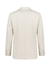 Pinstriped wool and cotton jersey suit - MONTEZEMOLO