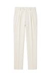 Pinstriped wool and cotton jersey suit - MONTEZEMOLO