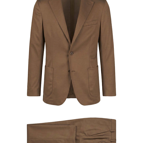Unlined fresco wool suit - MONTEZEMOLO