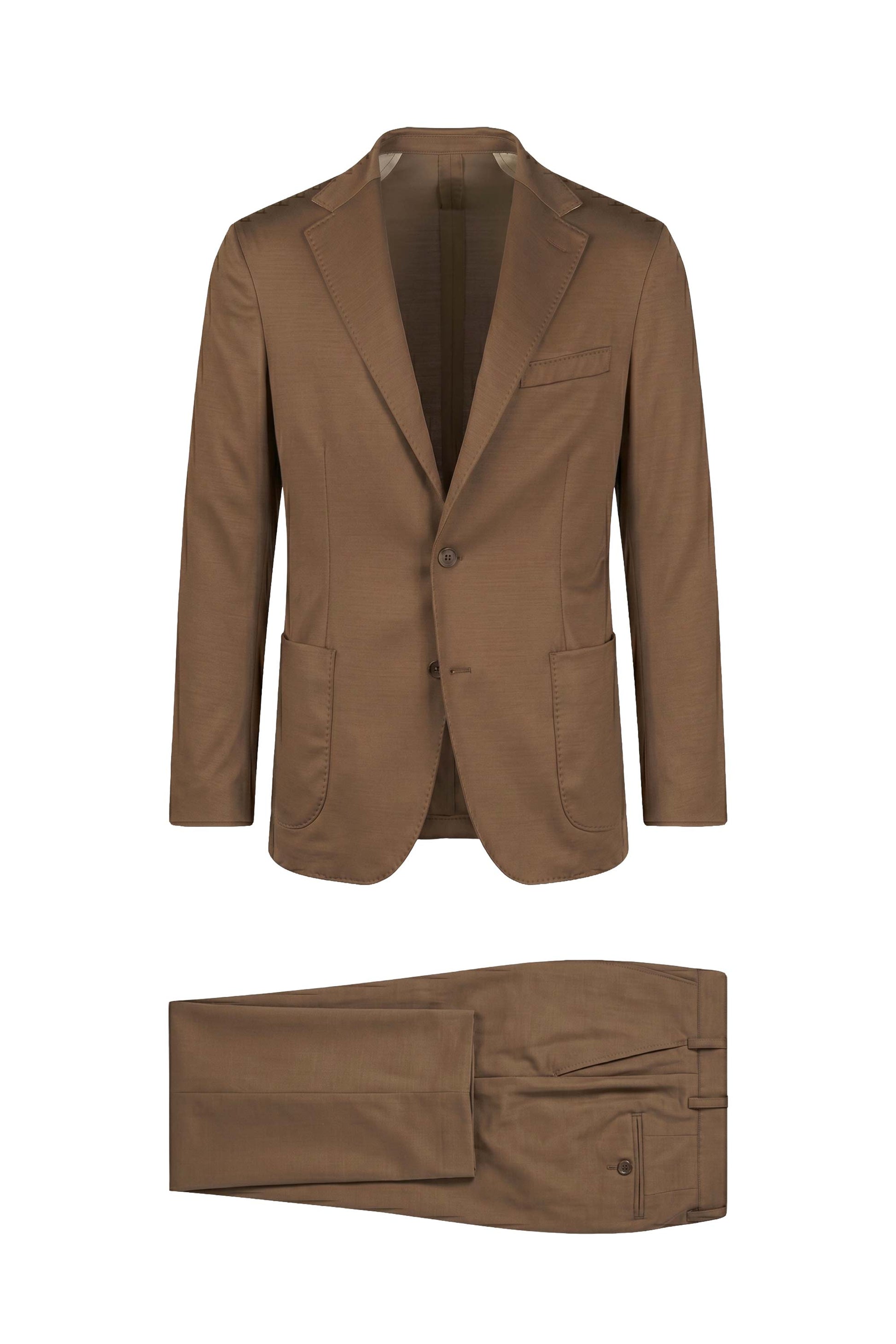 Unlined fresco wool suit - MONTEZEMOLO
