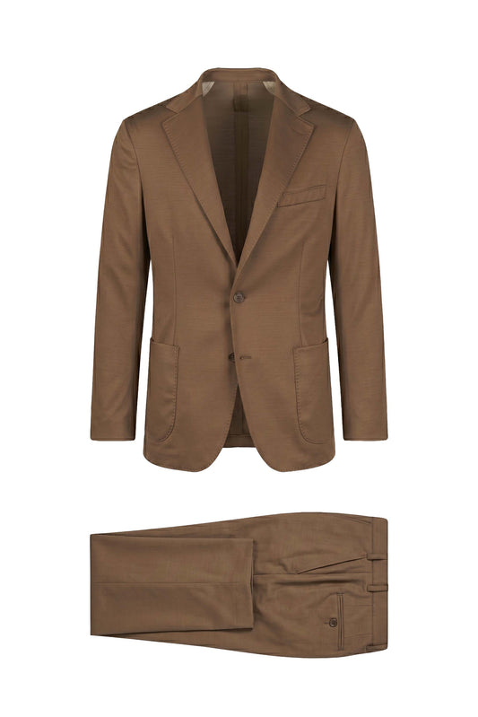 Unlined fresco wool suit - MONTEZEMOLO