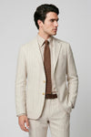 Tailored suit in linen, wool & silk - Fabrics by Ferla® - MONTEZEMOLO