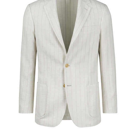 Tailored suit in linen, wool & silk - Fabrics by Ferla® - MONTEZEMOLO