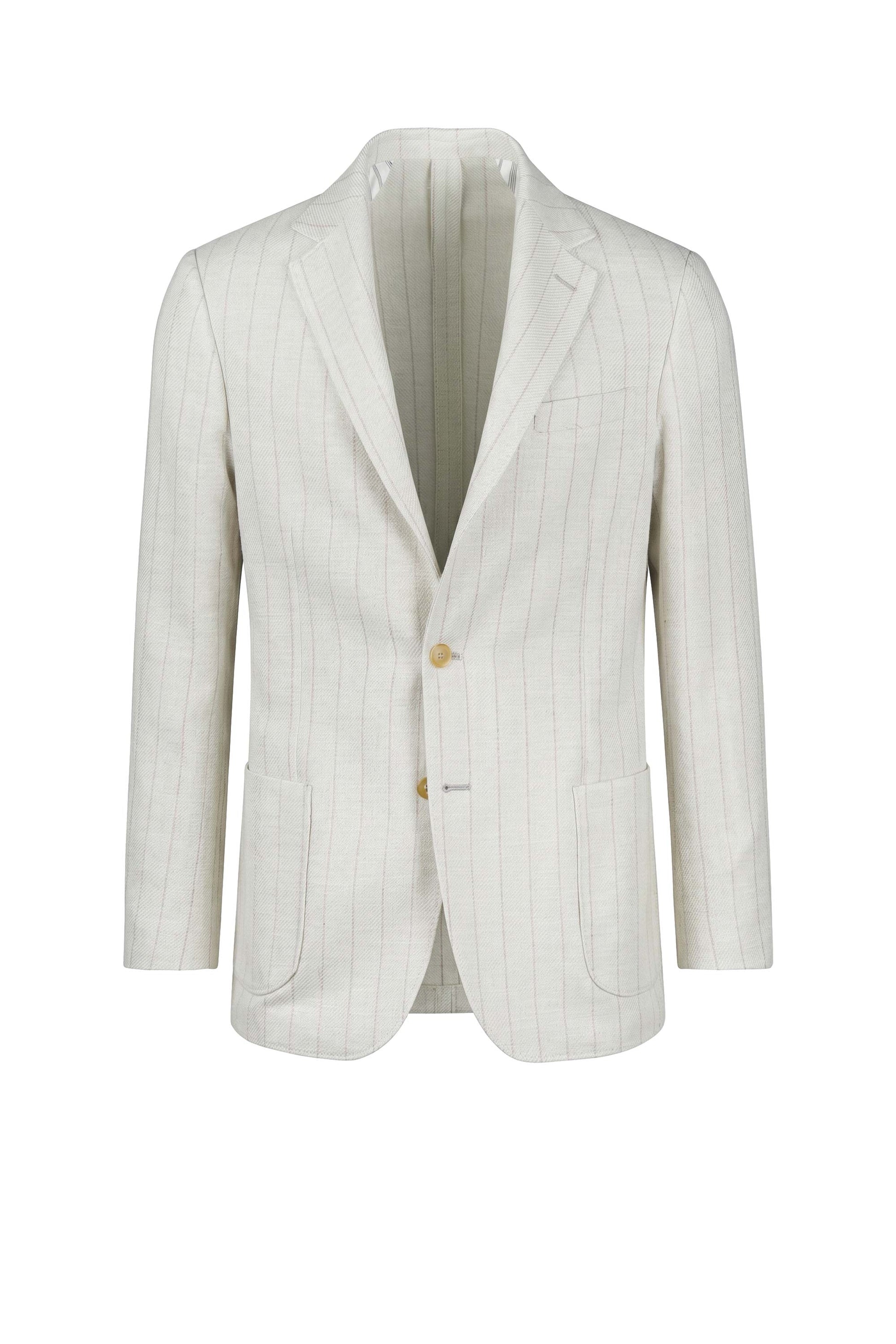 Tailored suit in linen, wool & silk - Fabrics by Ferla® - MONTEZEMOLO