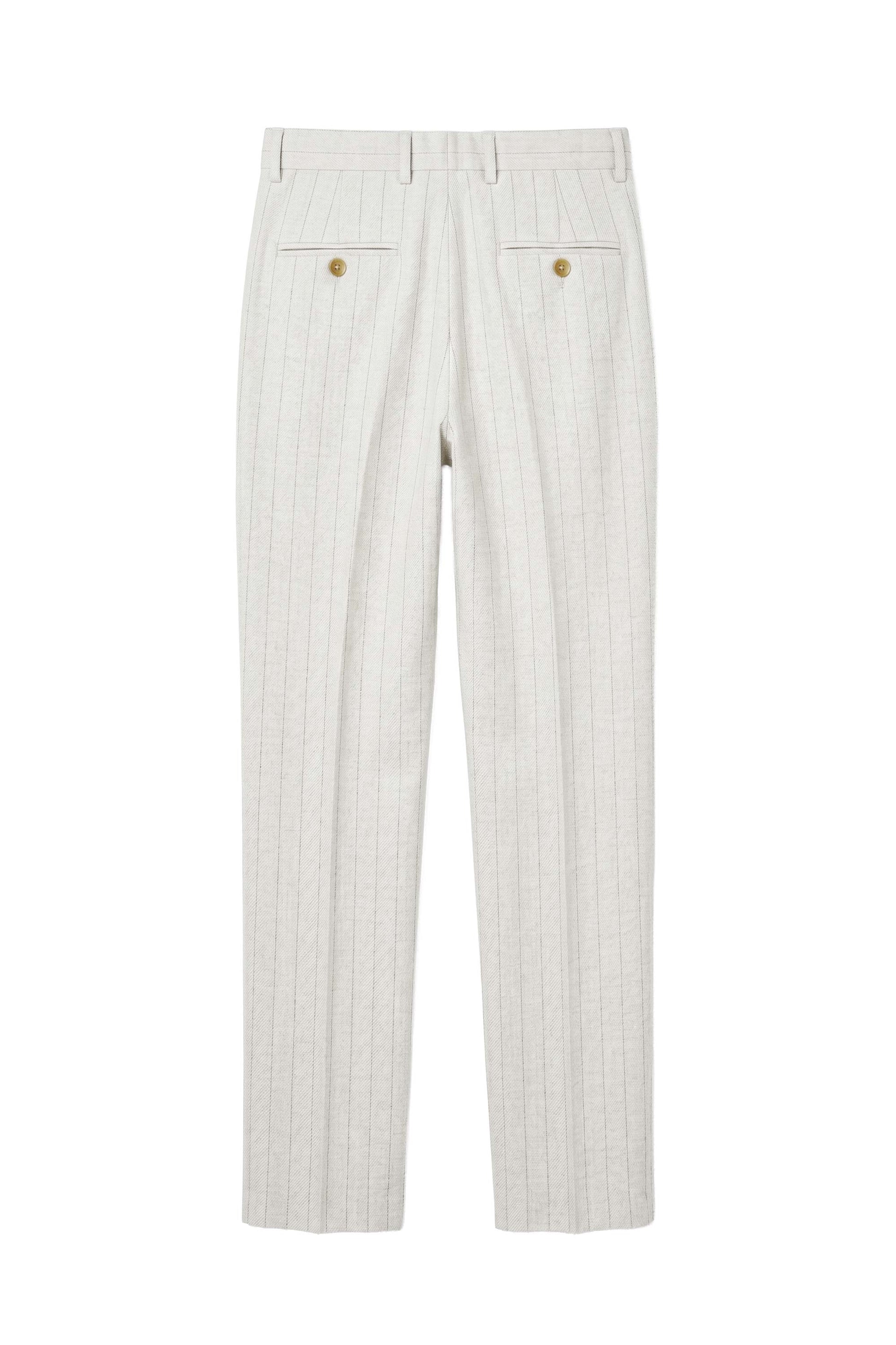 Tailored suit in linen, wool & silk - Fabrics by Ferla® - MONTEZEMOLO