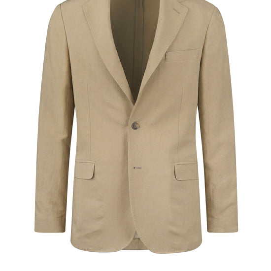 Unlined linen blend suit - MONTEZEMOLO