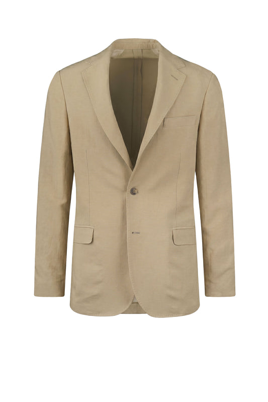Unlined linen blend suit - MONTEZEMOLO