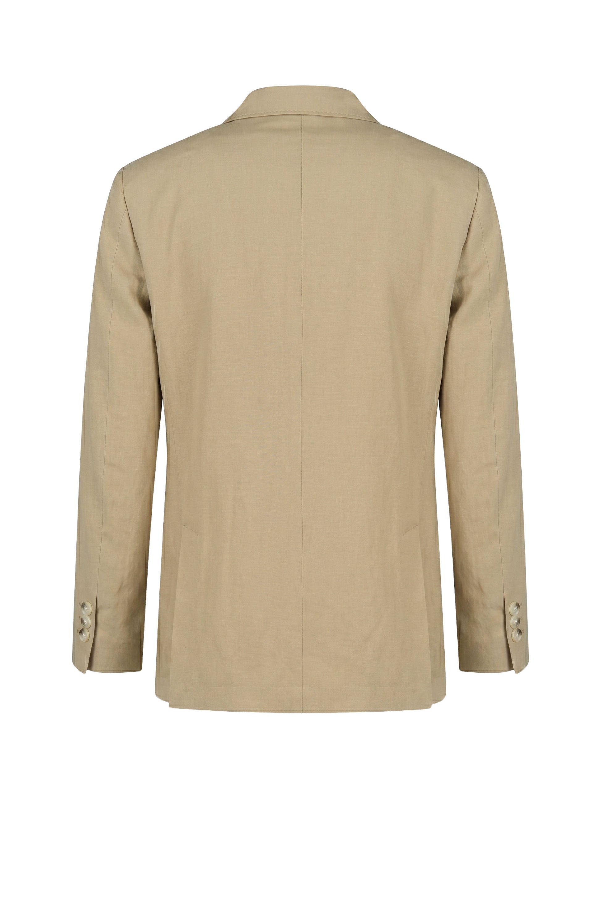 Unlined linen blend suit - MONTEZEMOLO