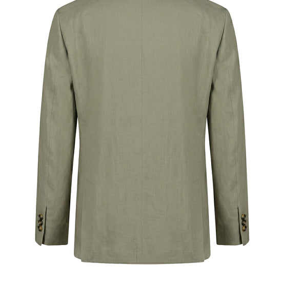 Unlined linen blend suit - MONTEZEMOLO
