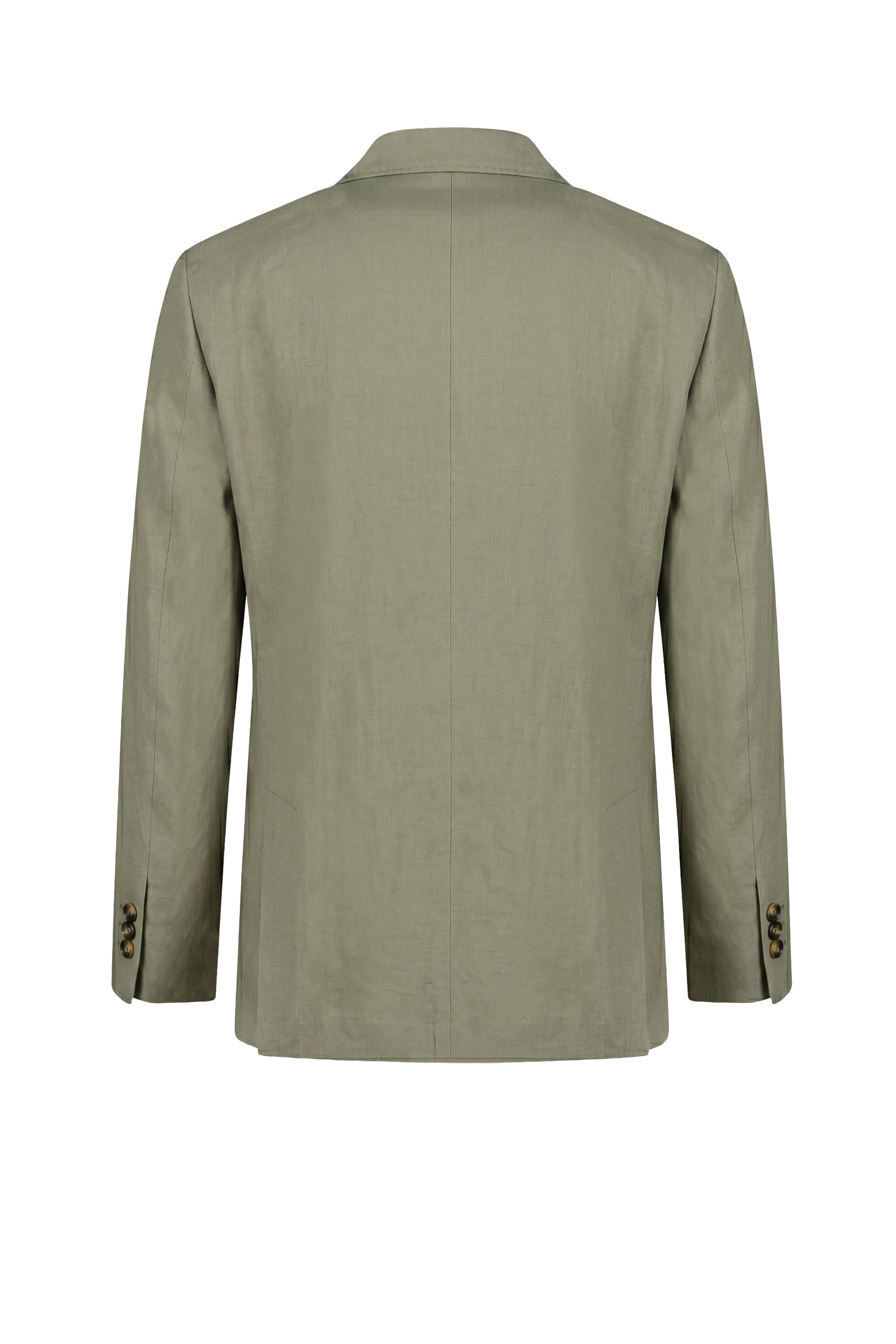 Unlined linen blend suit - MONTEZEMOLO