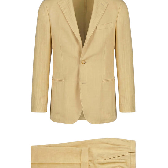 Tailored suit in linen, wool & silk - Zegna® fabrics - MONTEZEMOLO