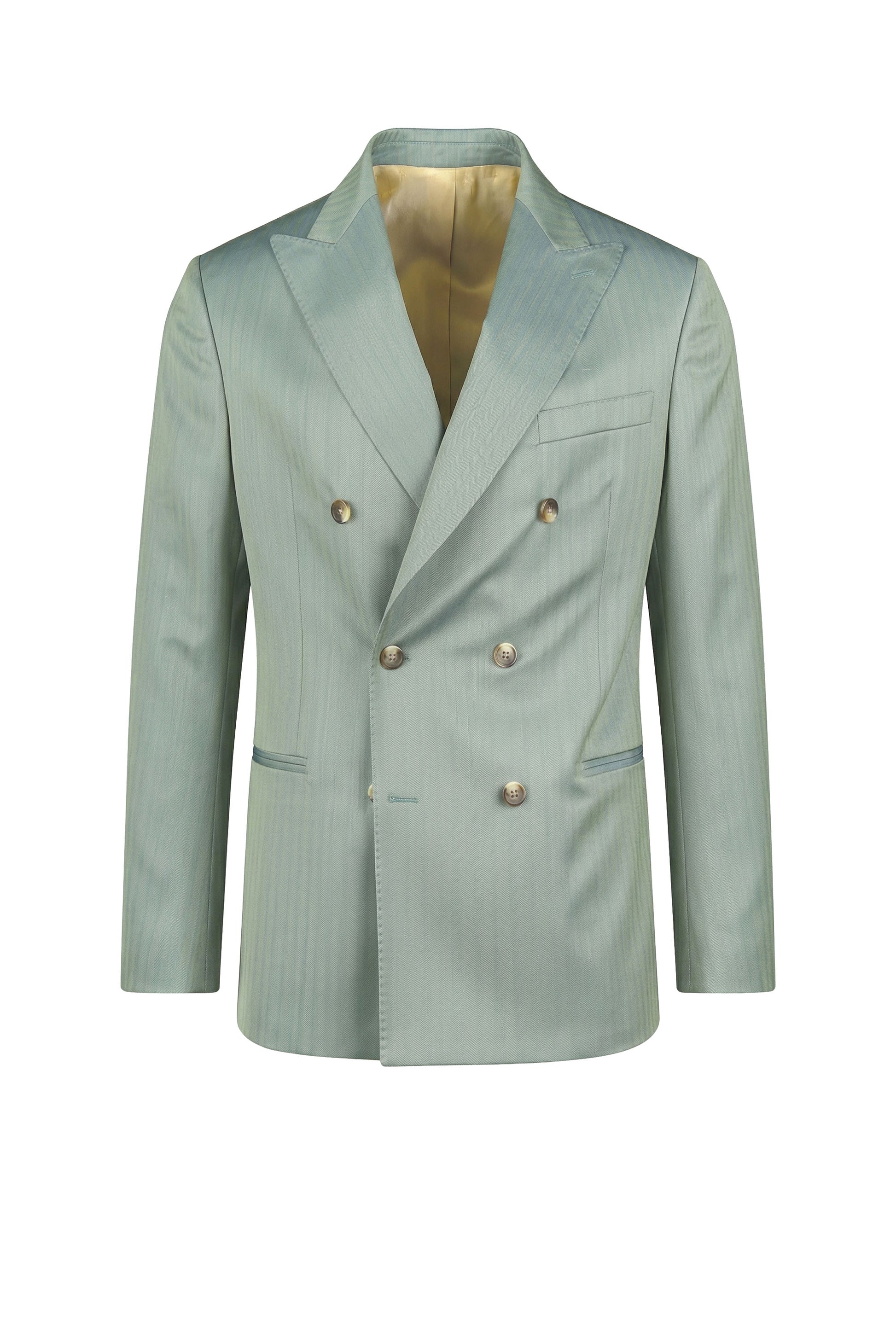 Double-breasted fresco wool suit - MONTEZEMOLO