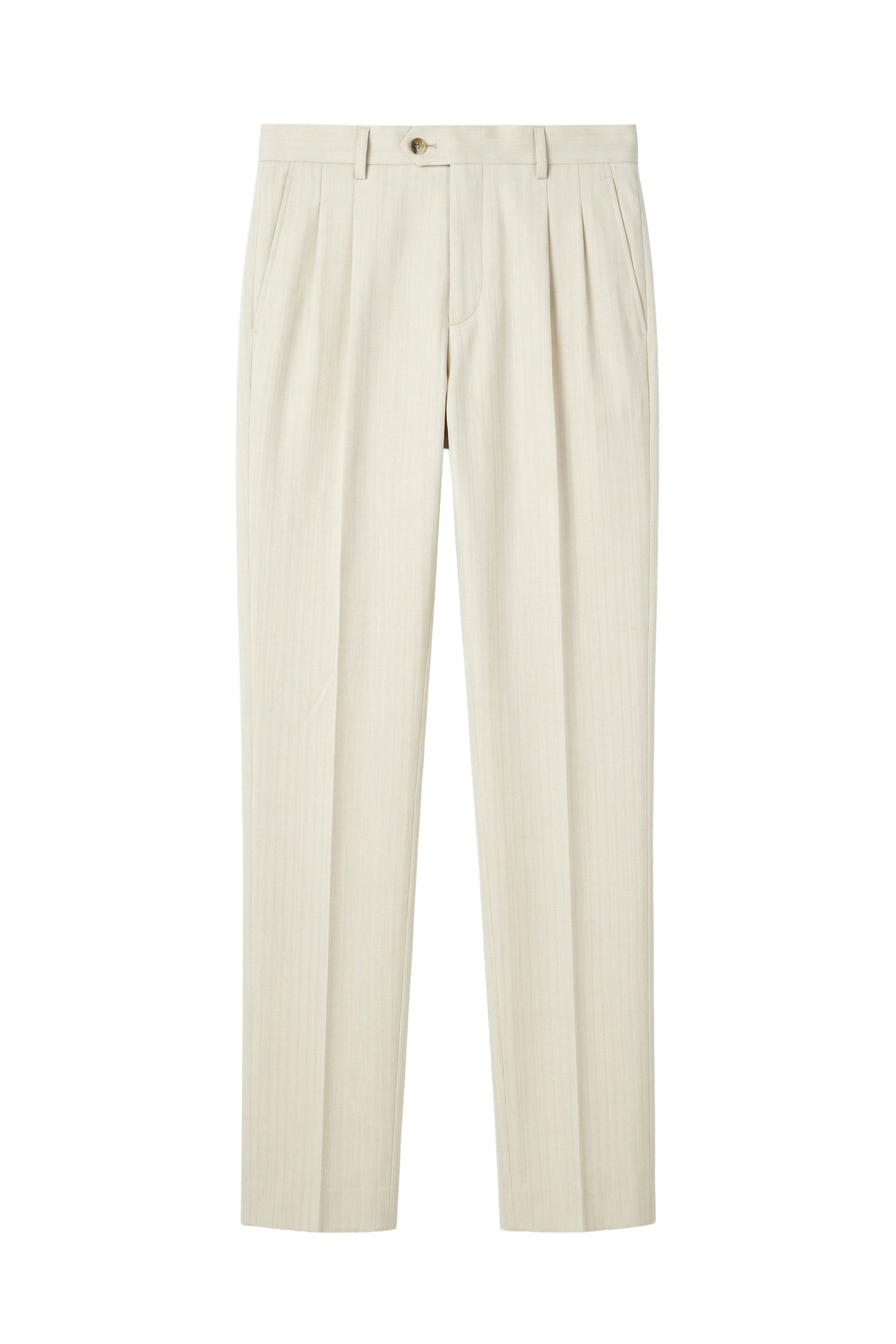 Double-breasted fresco wool suit - MONTEZEMOLO
