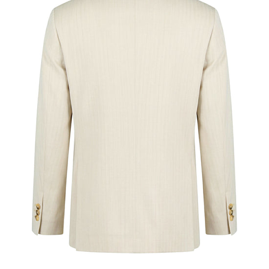 Double-breasted fresco wool suit - MONTEZEMOLO
