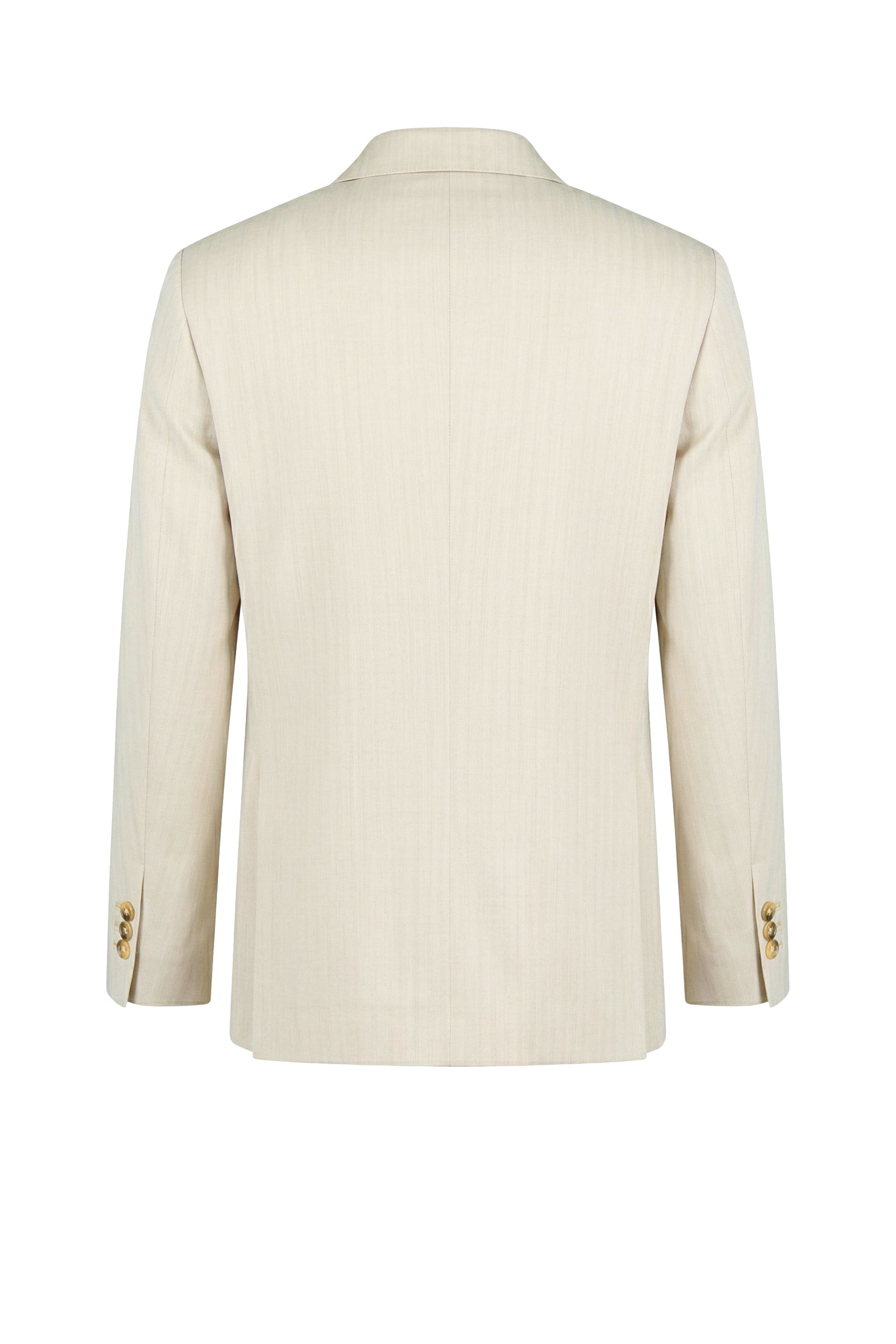 Double-breasted fresco wool suit - MONTEZEMOLO
