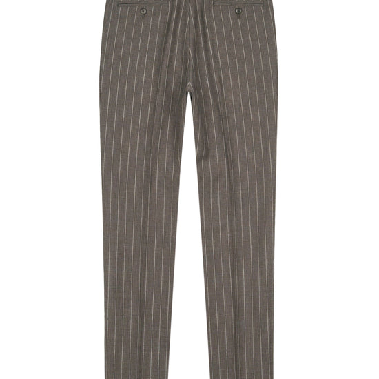 Double-breasted pinstripe suit - Loro Piana® fabrics - MONTEZEMOLO