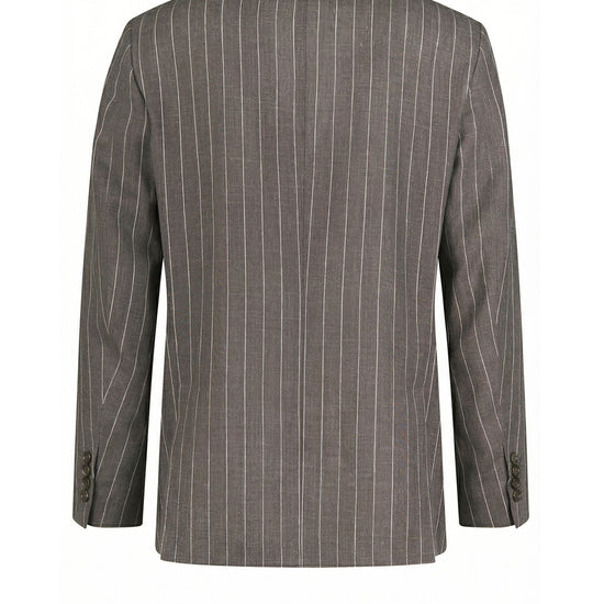 Double-breasted pinstripe suit - Loro Piana® fabrics - MONTEZEMOLO