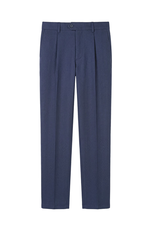 ZMART trousers herringbone stretch fabric - MONTEZEMOLO