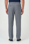 Drawstring trousers hopsack fabric - MONTEZEMOLO