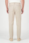 Drawstring trousers hopsack fabric - MONTEZEMOLO