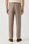 Drawstring trousers hopsack fabric - MONTEZEMOLO
