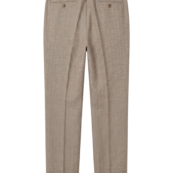 Drawstring trousers hopsack fabric - MONTEZEMOLO