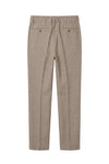 Drawstring trousers hopsack fabric - MONTEZEMOLO