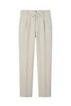 Pure linen drawstring trousers - MONTEZEMOLO
