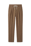 Pure linen drawstring trousers - MONTEZEMOLO