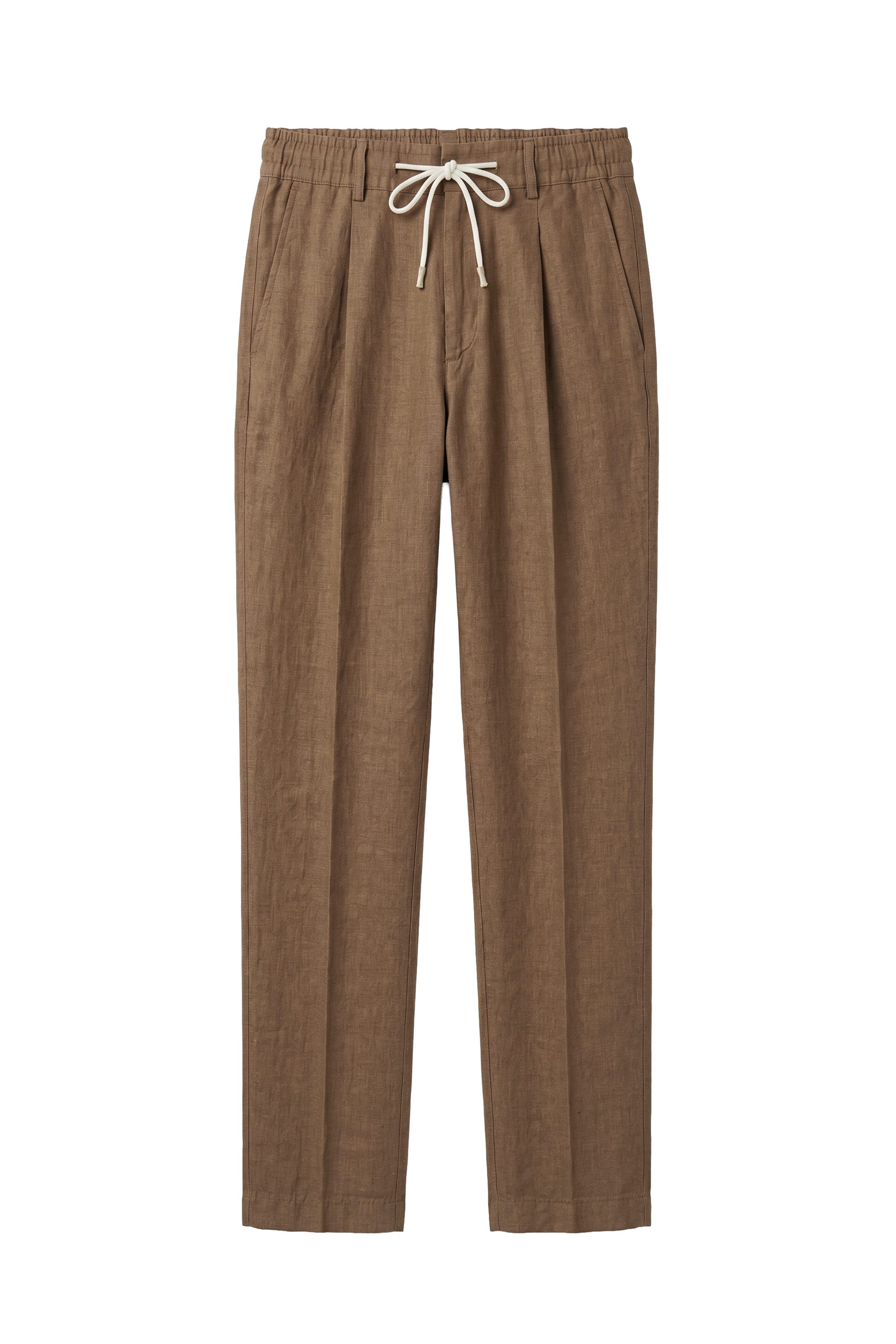 Pure linen drawstring trousers - MONTEZEMOLO